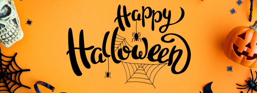 Decorative Happy Halloween Banner