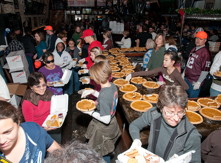 Operation Turkey particpants deliver meals