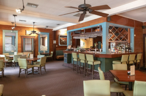 A picture of the interior of the Hyde Park Bar and Grill