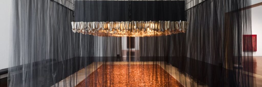 Mission/Missions (How to Build a Cathedral), Cildo Meireles, 1998. Blanton Museum of Art, The University of Texas at Austin